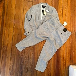 NWT Banana Republic Women's Gray Avery Suit | 12